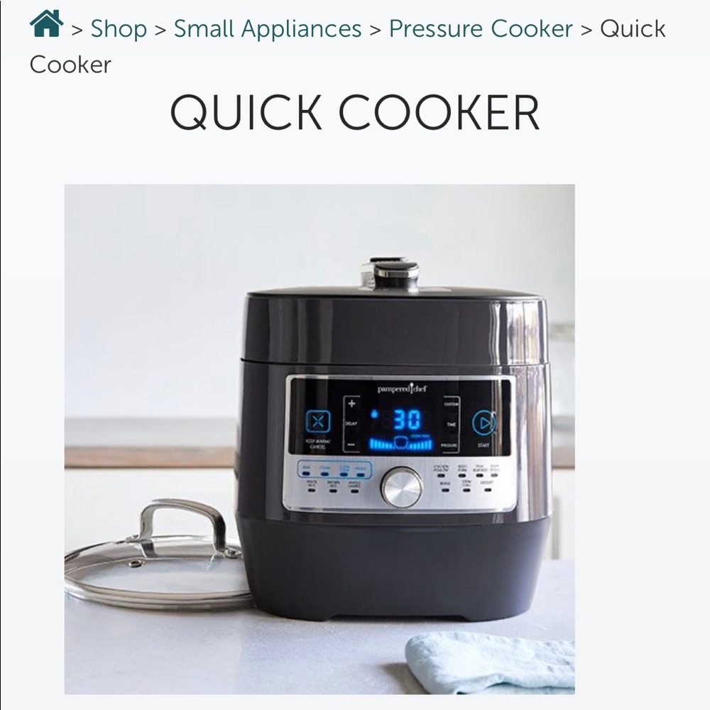Pampered Chef Quick Cooker